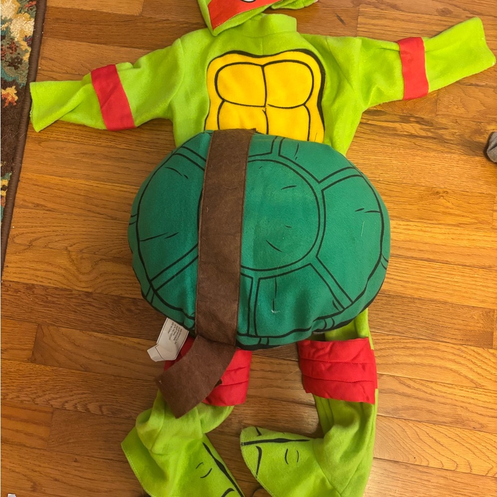 Kids Ninja Turtle Costume - Green and Red